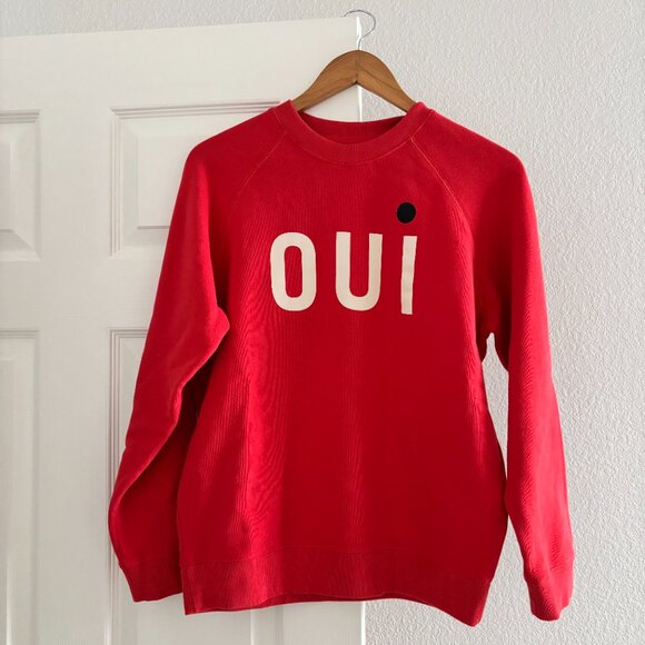NWT Clare V Oui Sweatshirt - Picture 5 of 6